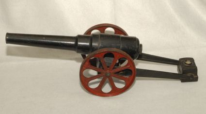 - Guns : Cast Iron Toy Cannon, 22-inch, EARLY!